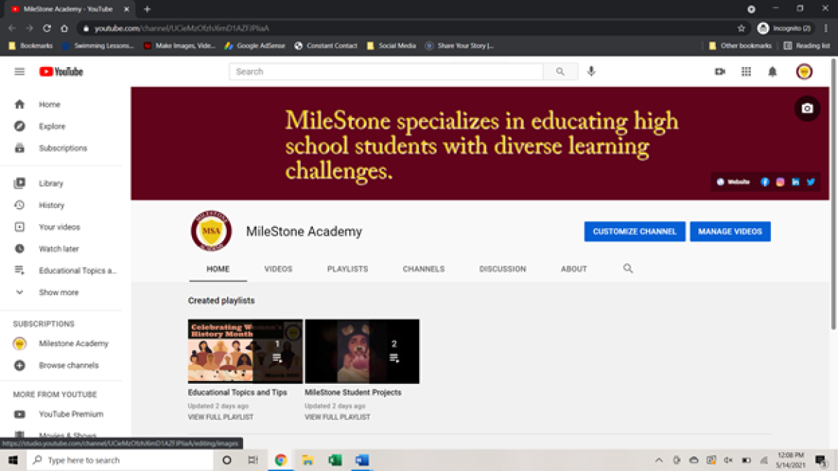MileStone Academy YouTube Channel