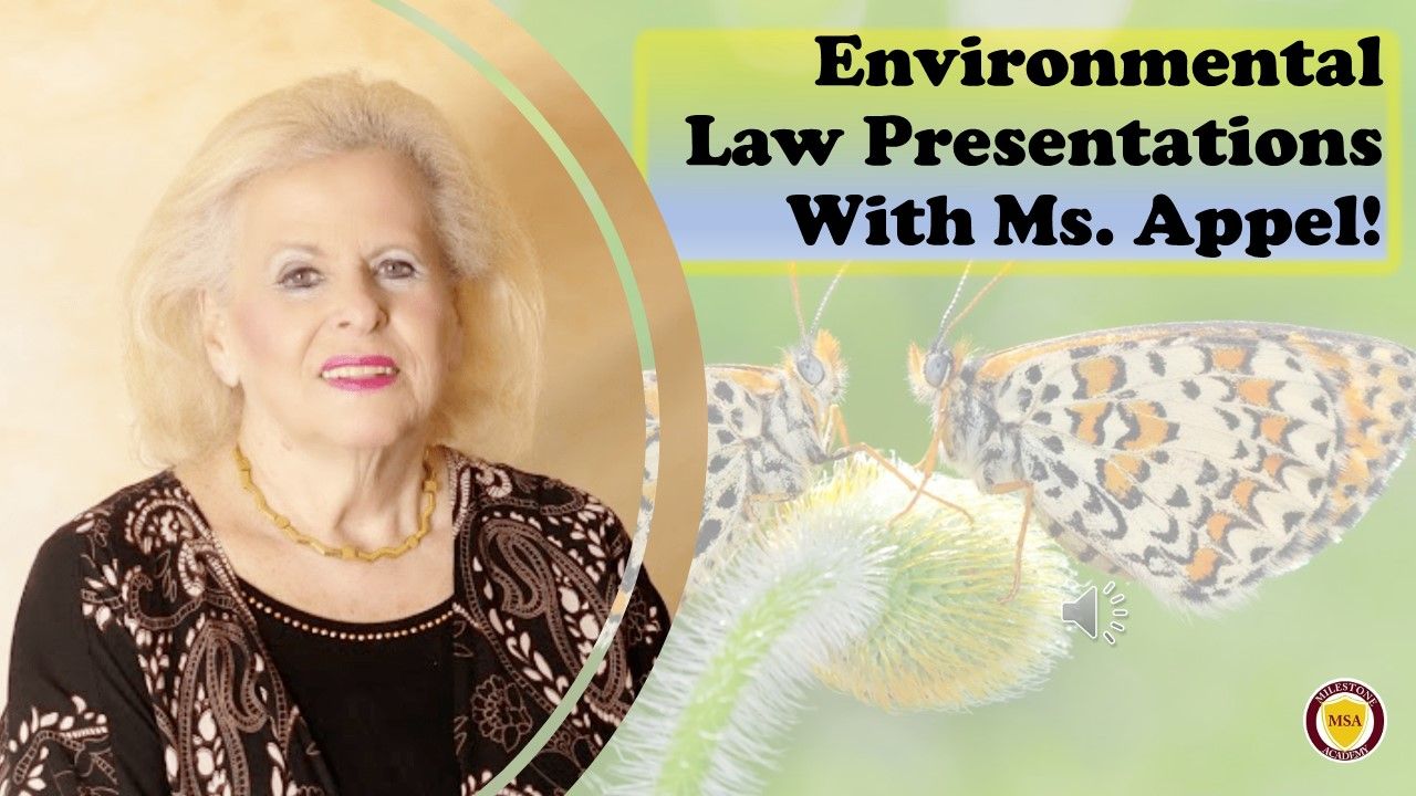 Student Environmental Law Presentations
