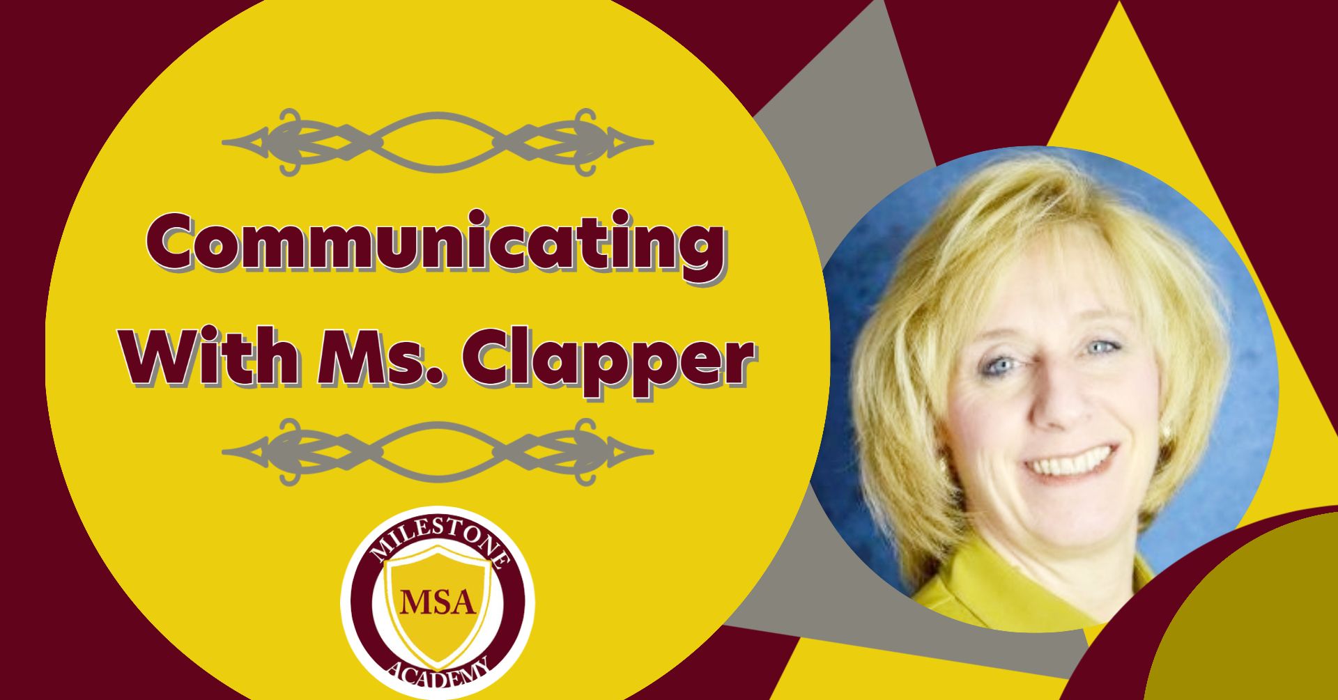 Communicating With Ms. Clapper August 2021
