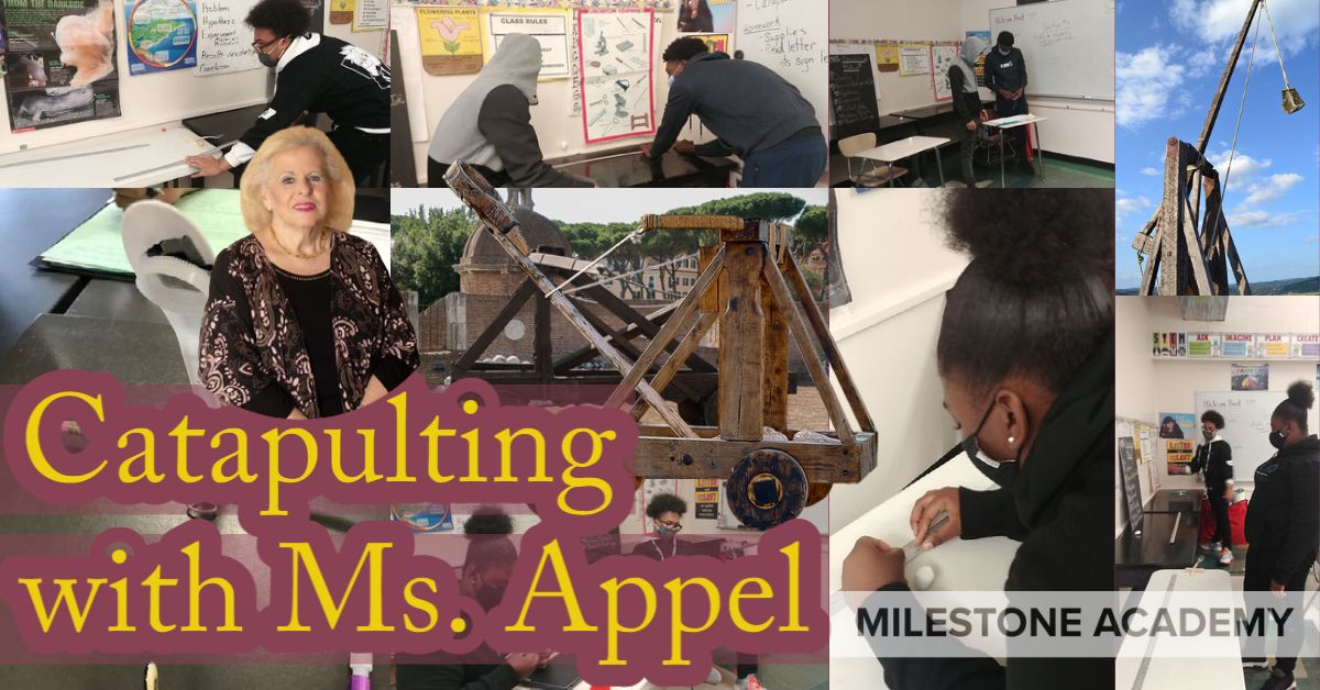 Catapulting with Ms. Appel