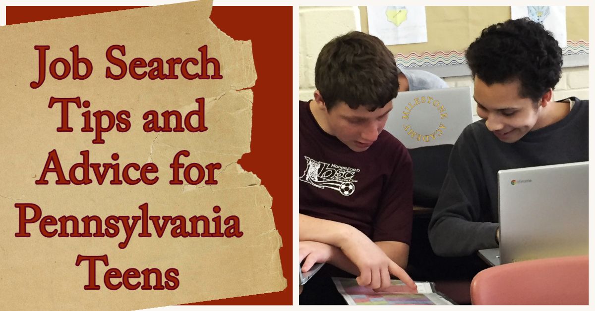 Job Search Tips and Advice for Pennsylvania Teens