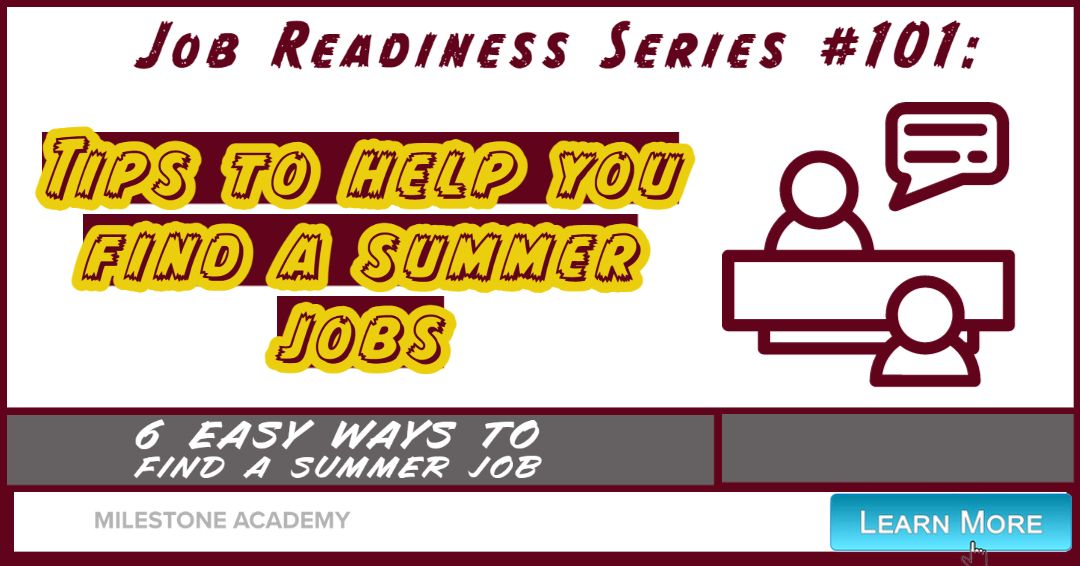 Job readiness series 101