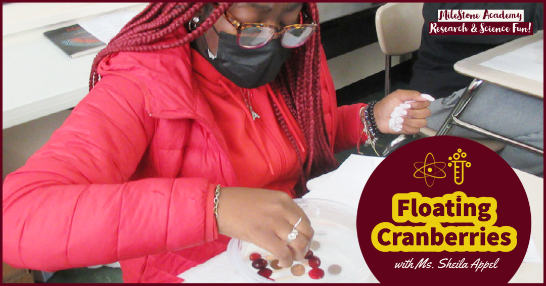 Floating Cranberries with Ms. Appel 12-12-21