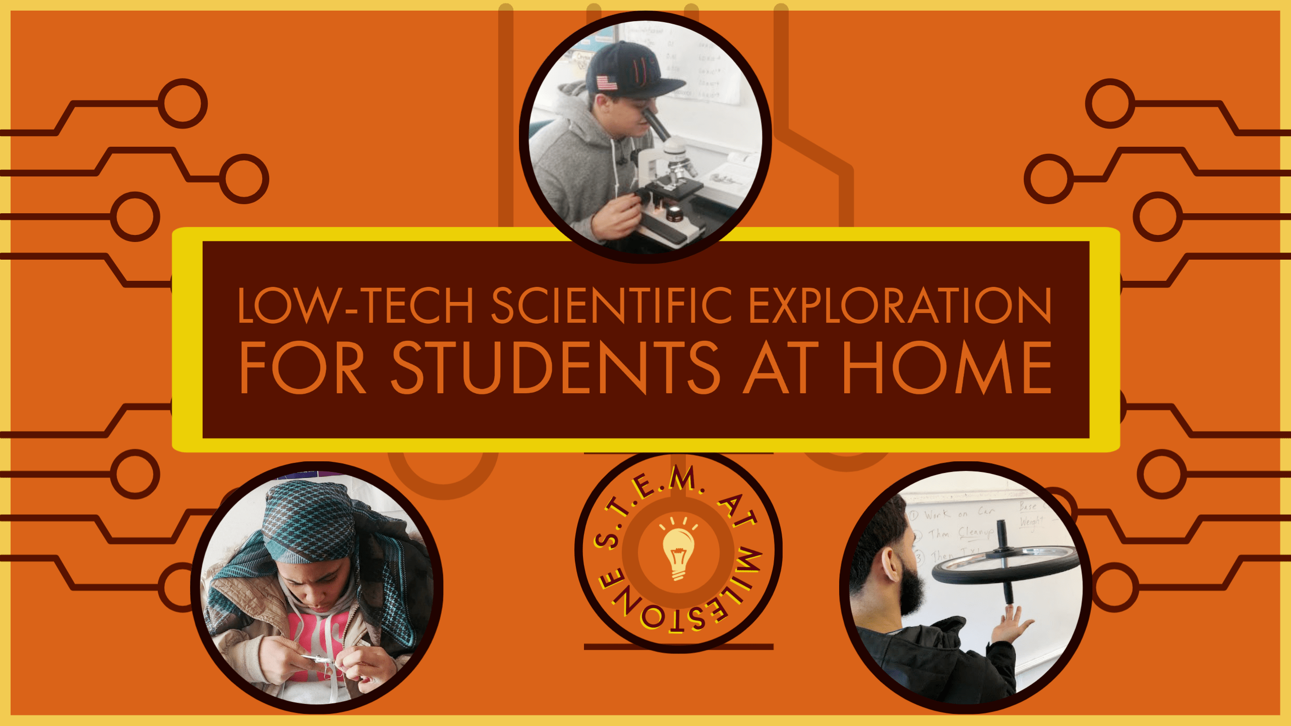 Low-Tech Scientific Exploration for Students at Home