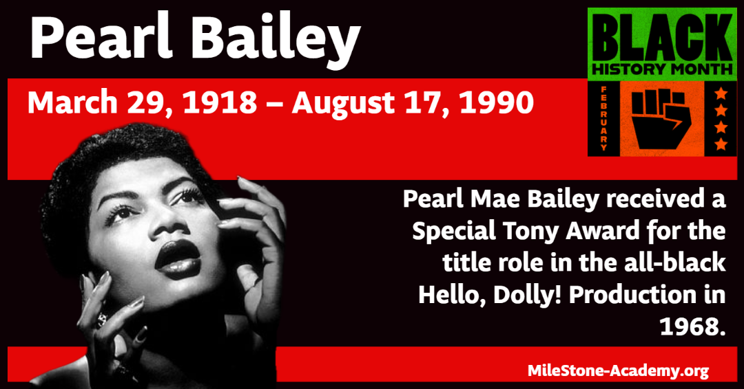 Pearl Bailey Black History 2023-1