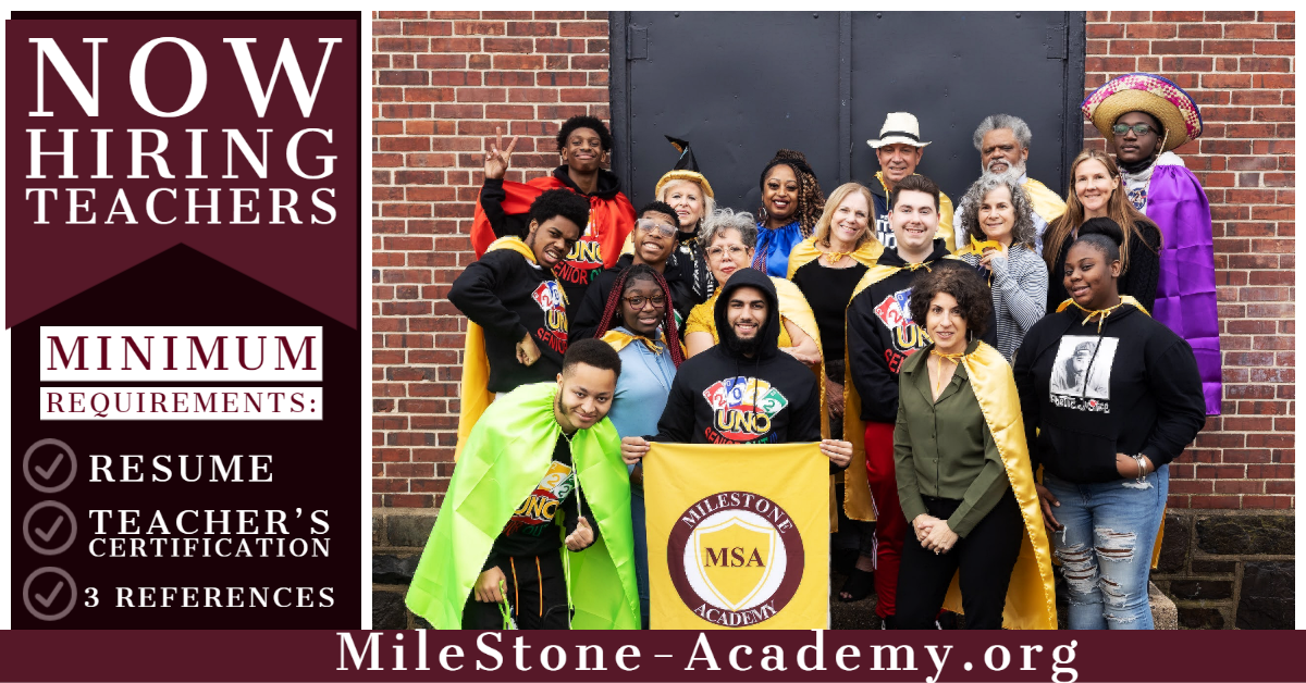 Career Opportunities at MileStone Academy