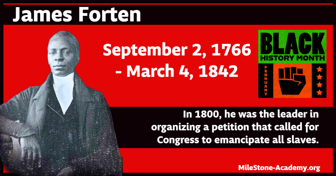 James Forten Black History Month 2023