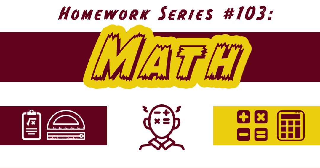 Homework Series 103 Math